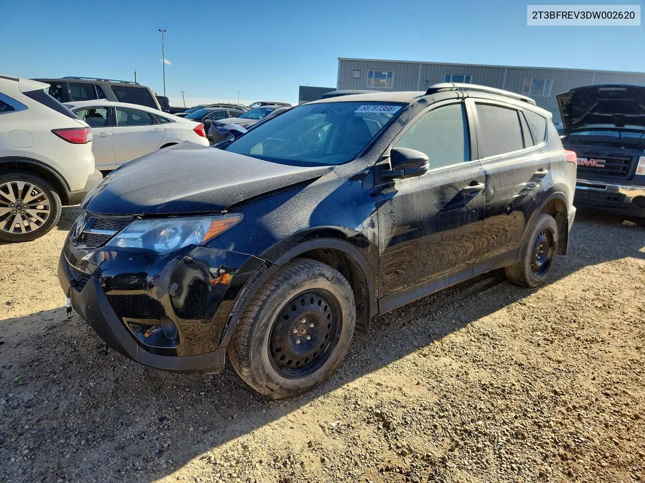 TOYOTA RAV 4 2013, VIN 2T3BFREV3DW002620