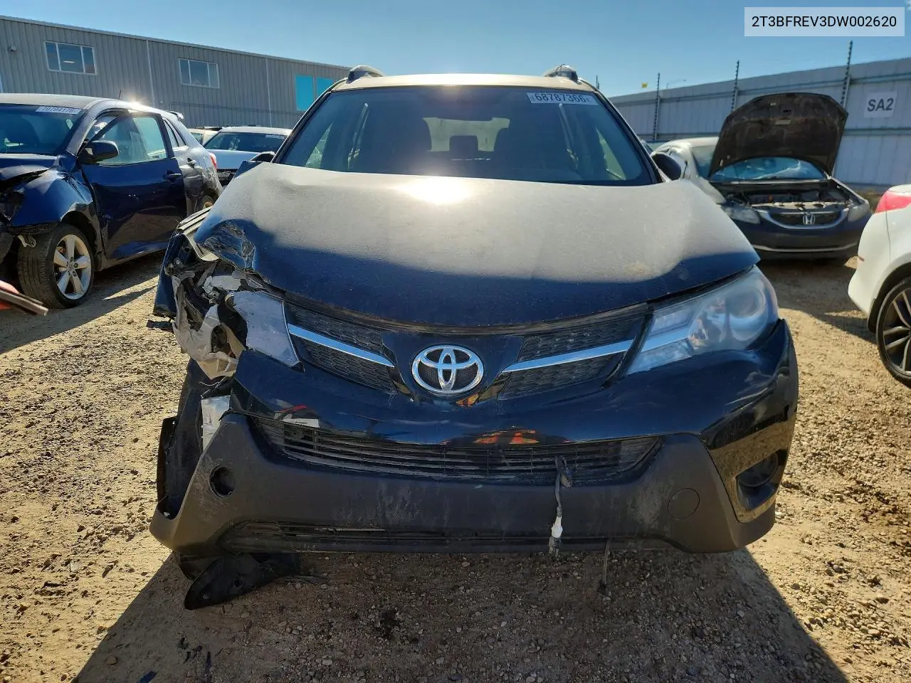 2013 TOYOTA RAV 4 VIN 2T3BFREV3DW002620 — фото 5