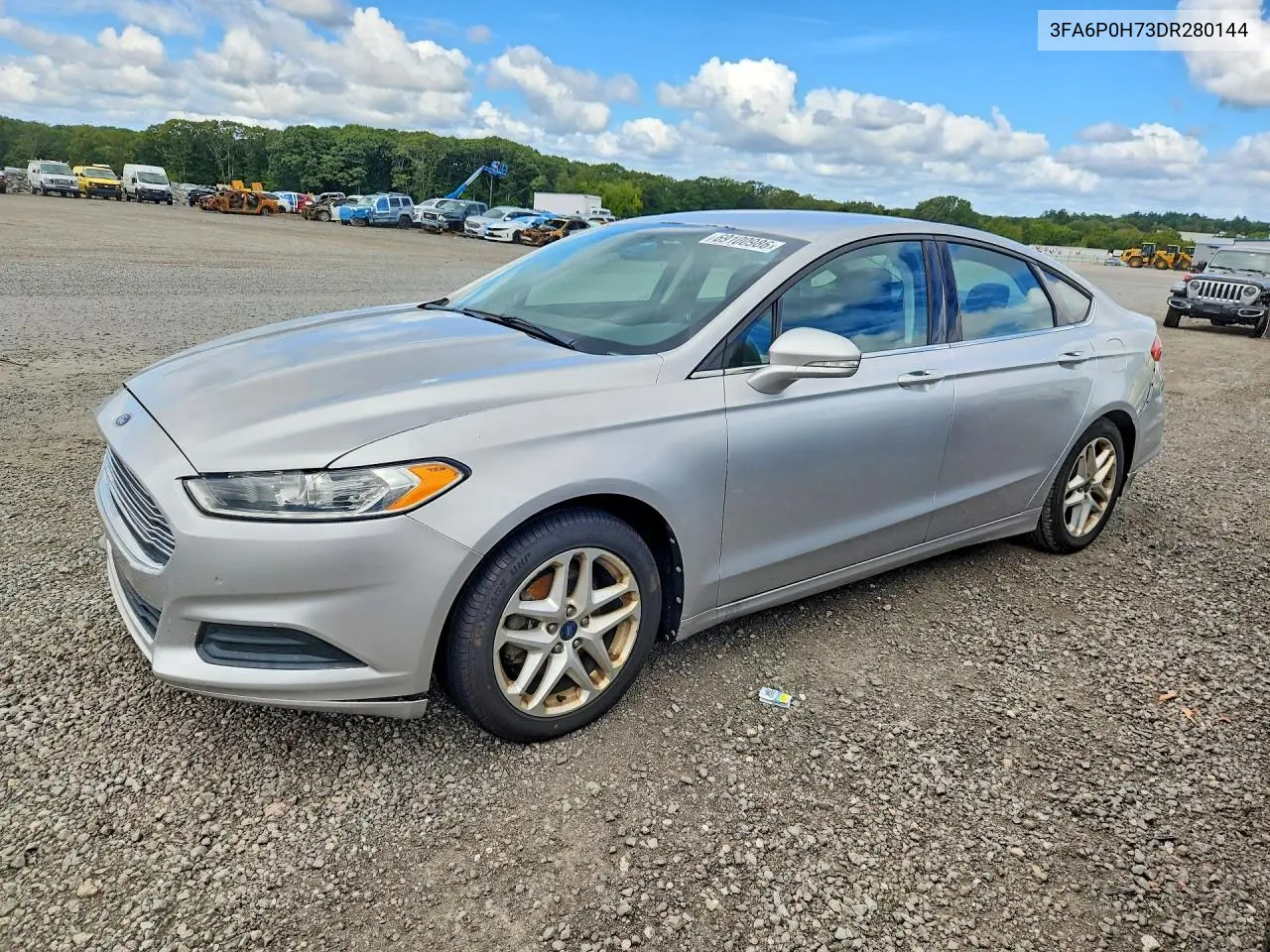 FORD FUSION 2013, VIN 3FA6P0H73DR280144