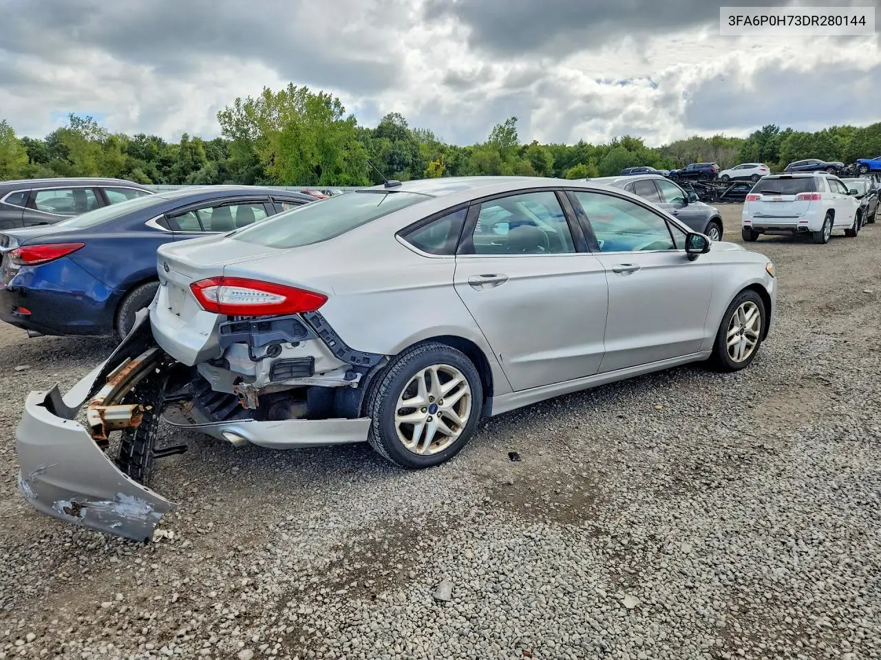 2013 FORD FUSION VIN 3FA6P0H73DR280144 — фото 3
