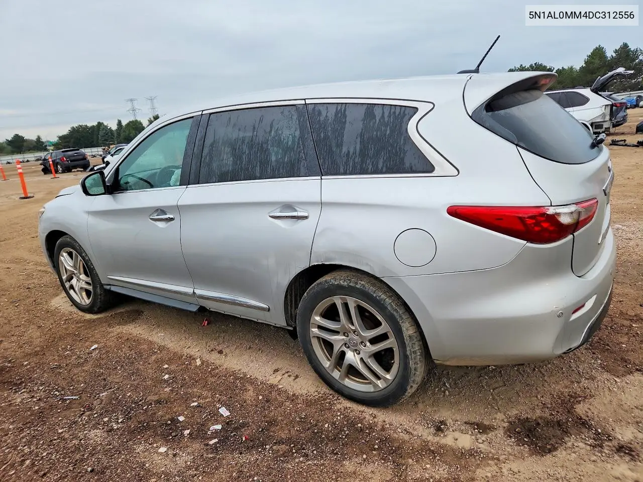 2013 INFINITI JX VIN 5N1AL0MM4DC312556 — фото 2