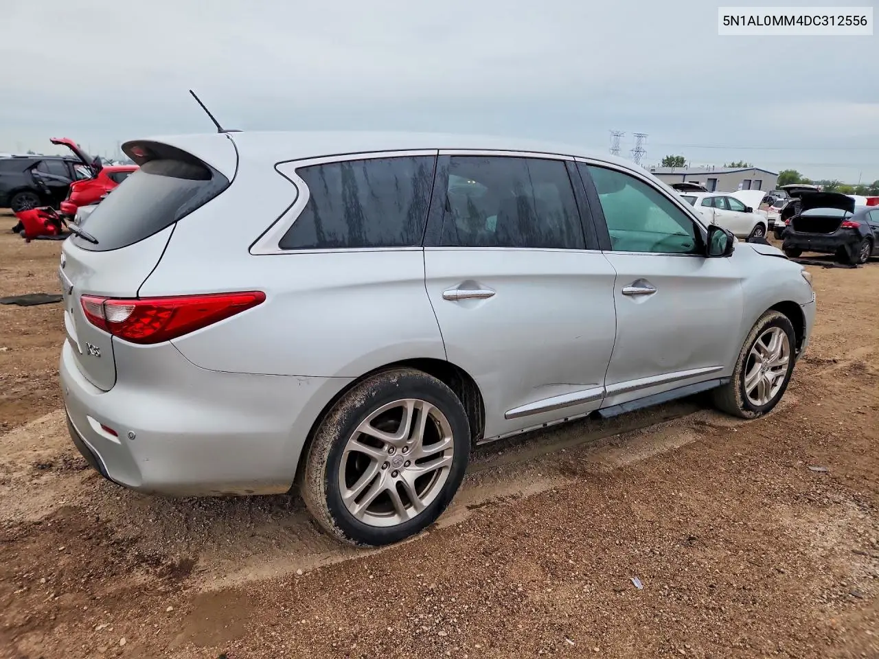 2013 INFINITI JX VIN 5N1AL0MM4DC312556 — фото 3