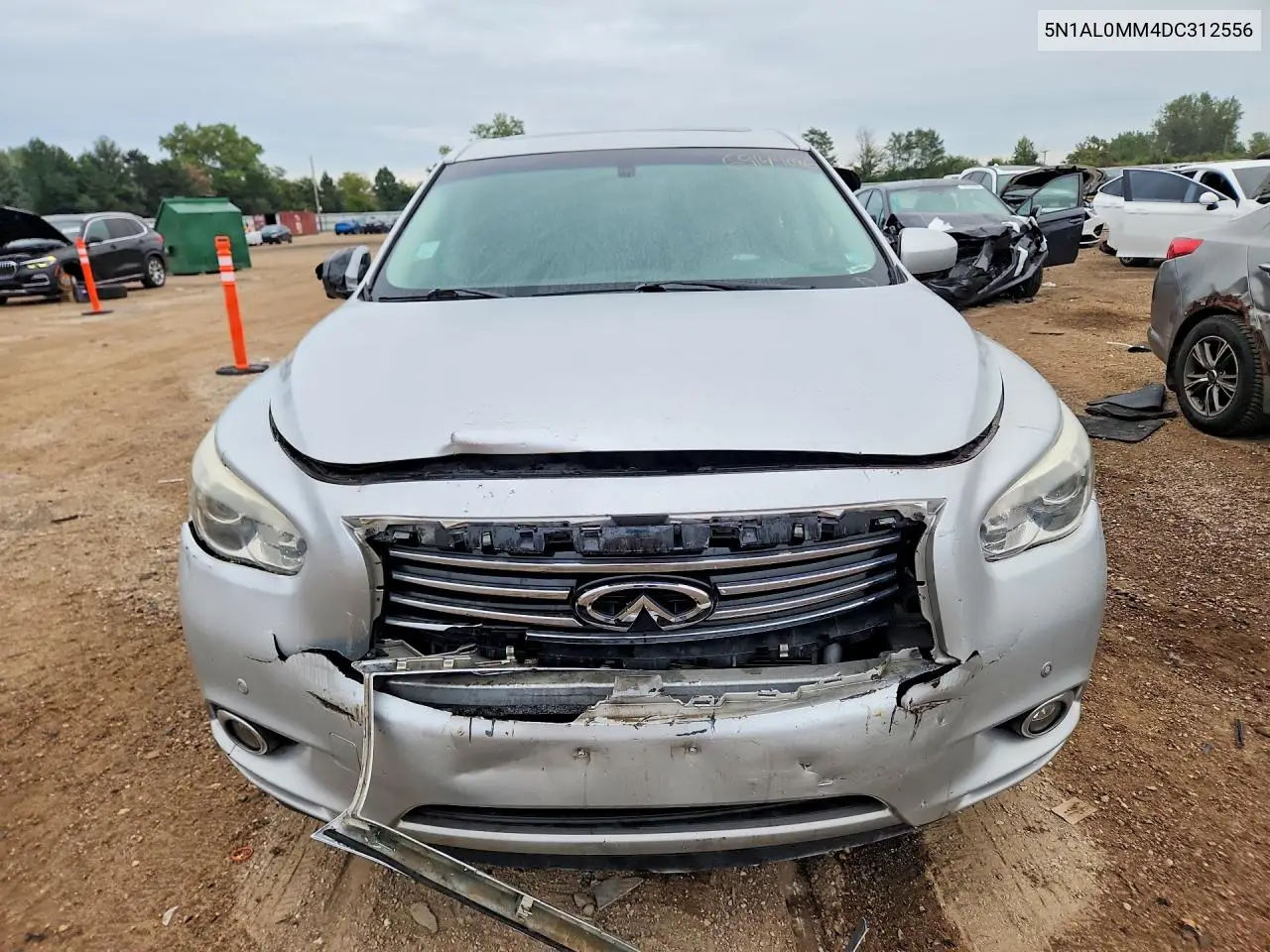 2013 INFINITI JX VIN 5N1AL0MM4DC312556 — фото 5