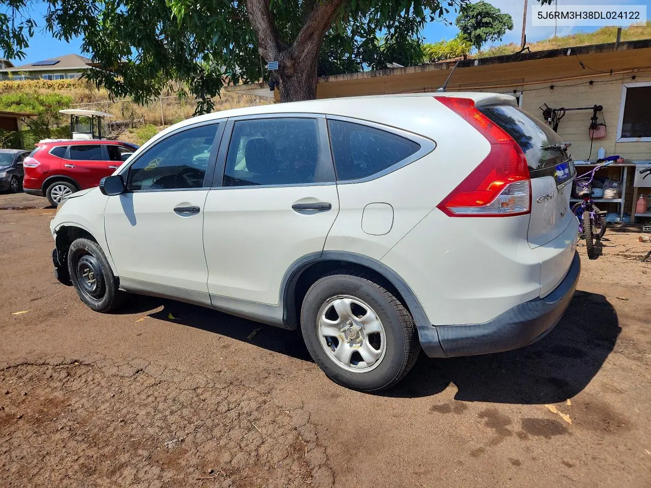2013 HONDA CR-V VIN 5J6RM3H38DL024122 — фото 2