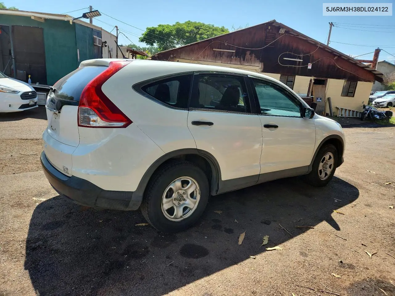 2013 HONDA CR-V VIN 5J6RM3H38DL024122 — фото 3