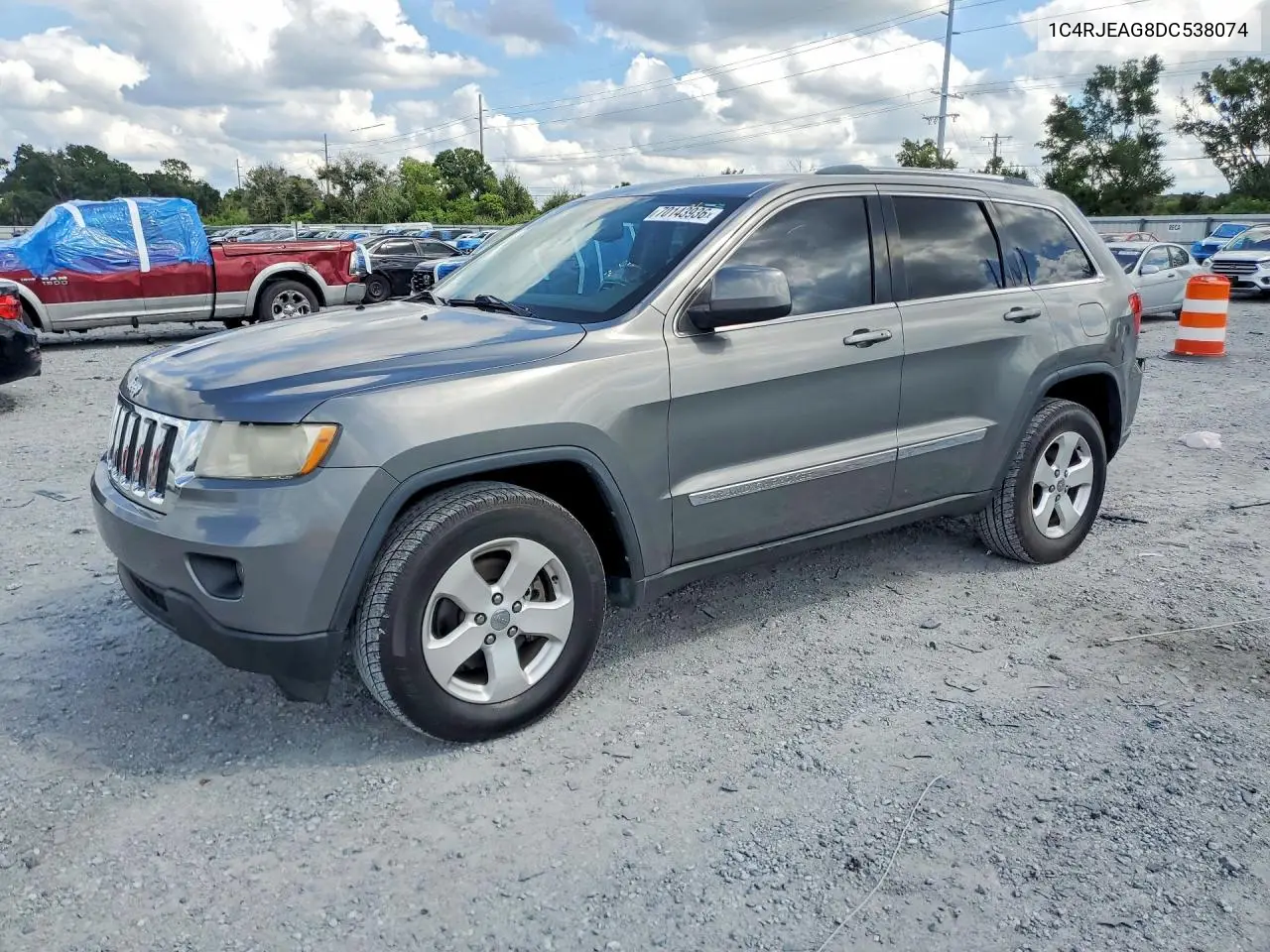 JEEP GRAND CHEROKEE 2013, VIN 1C4RJEAG8DC538074