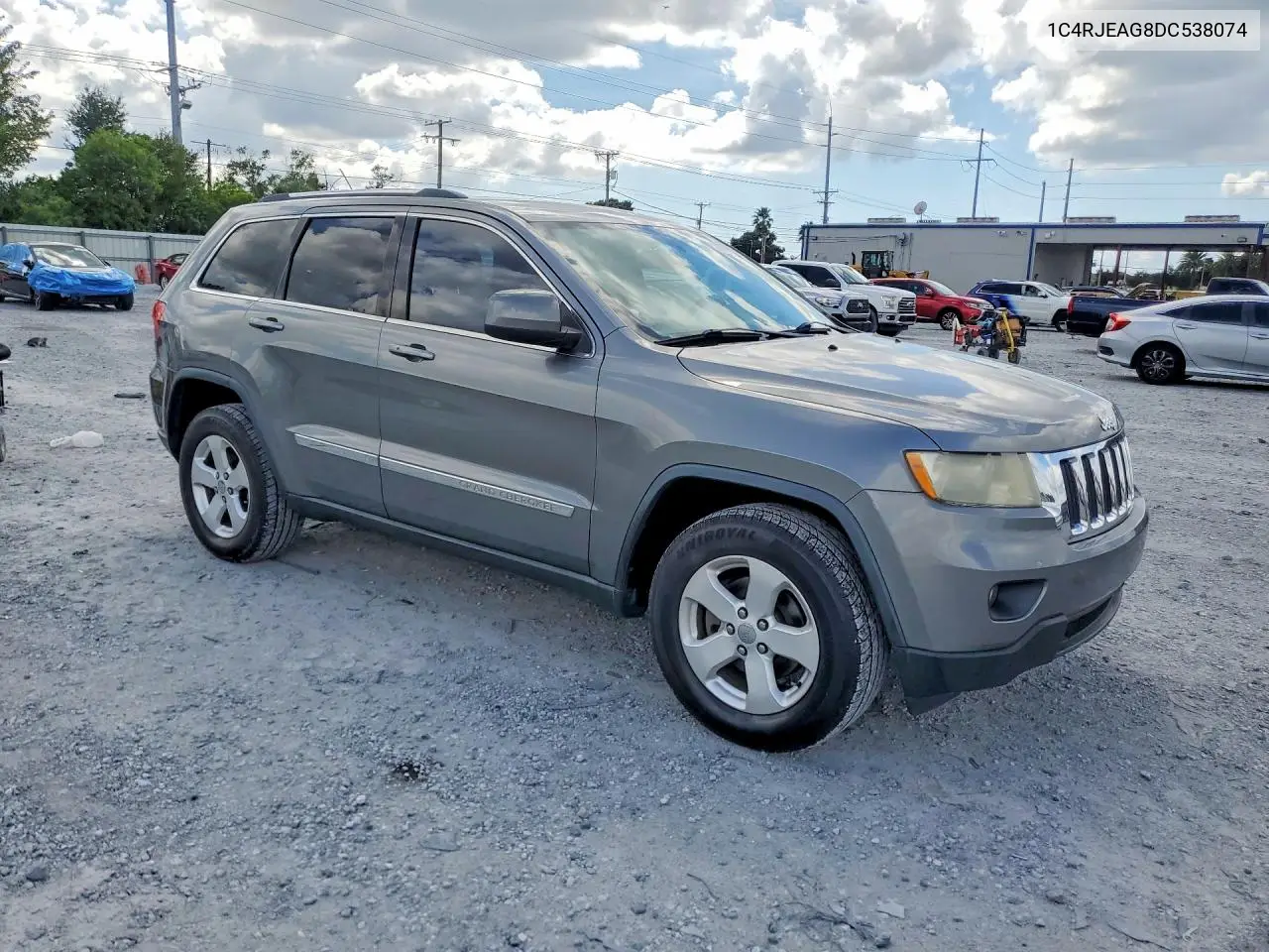2013 JEEP GRAND CHEROKEE VIN 1C4RJEAG8DC538074 — фото 4