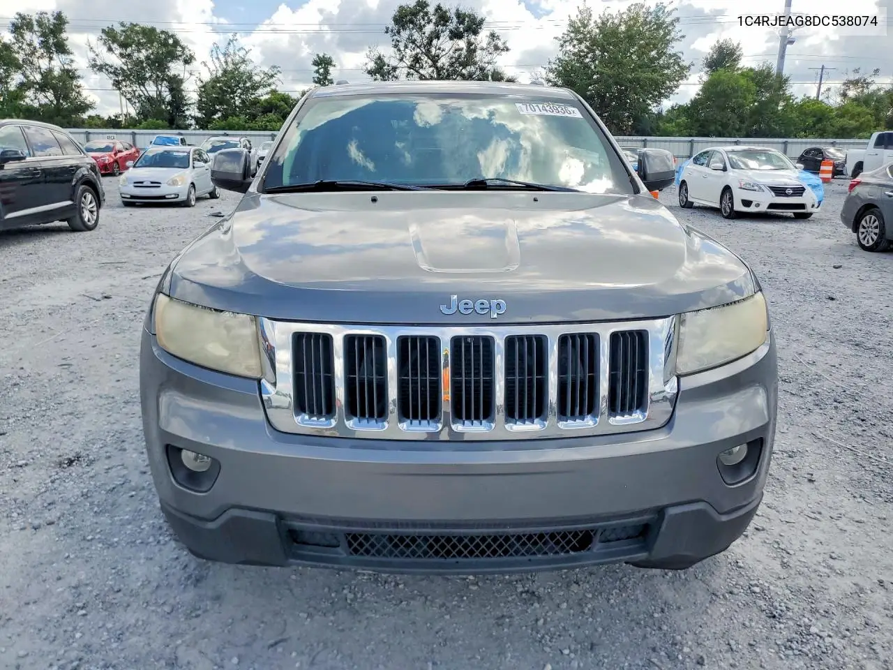 2013 JEEP GRAND CHEROKEE VIN 1C4RJEAG8DC538074 — фото 5
