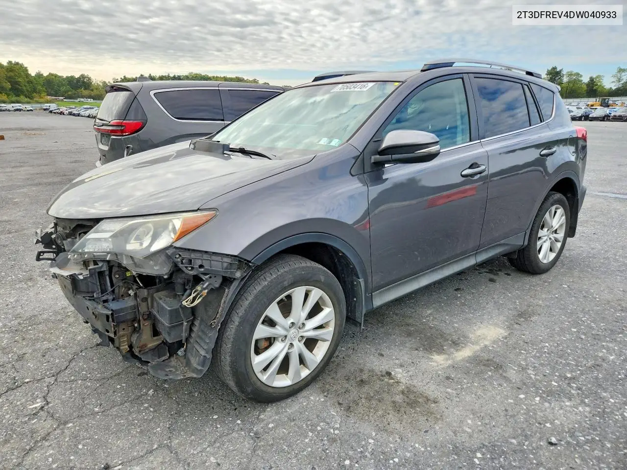 TOYOTA RAV 4 2013, VIN 2T3DFREV4DW040933