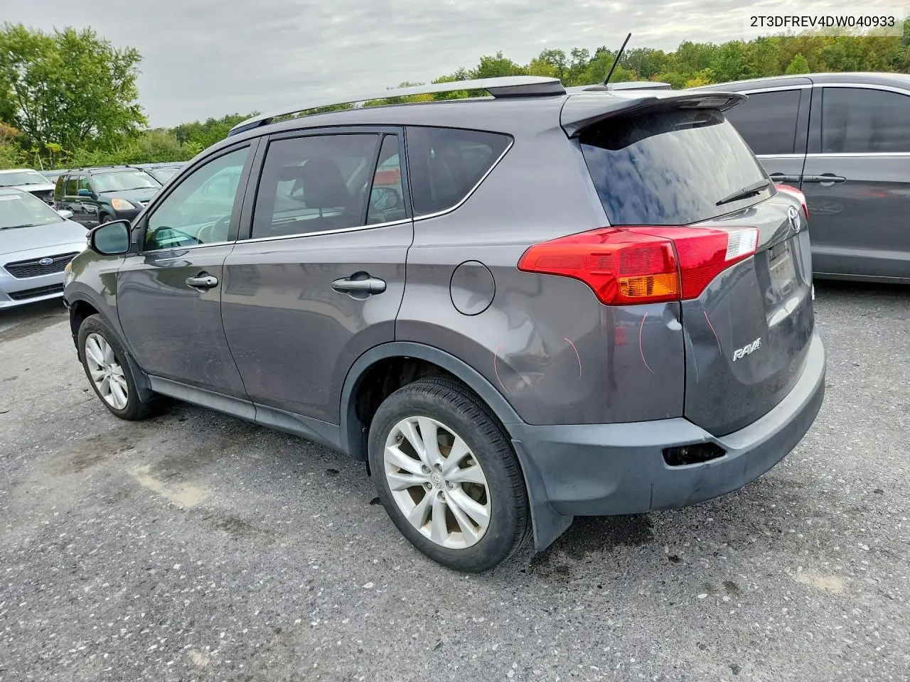 2013 TOYOTA RAV 4 VIN 2T3DFREV4DW040933 — фото 2