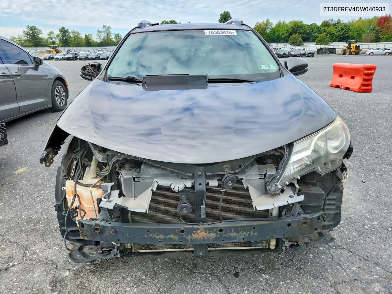2013 TOYOTA RAV 4 VIN 2T3DFREV4DW040933 — фото 5