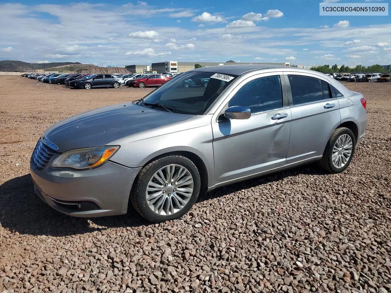 CHRYSLER 200 2013, VIN 1C3CCBCG4DN510390