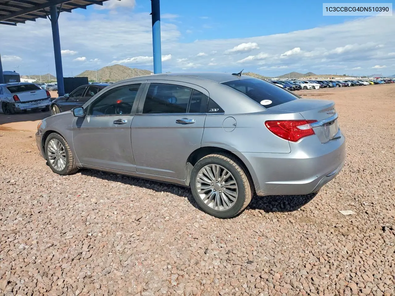 2013 CHRYSLER 200 VIN 1C3CCBCG4DN510390 — фото 2