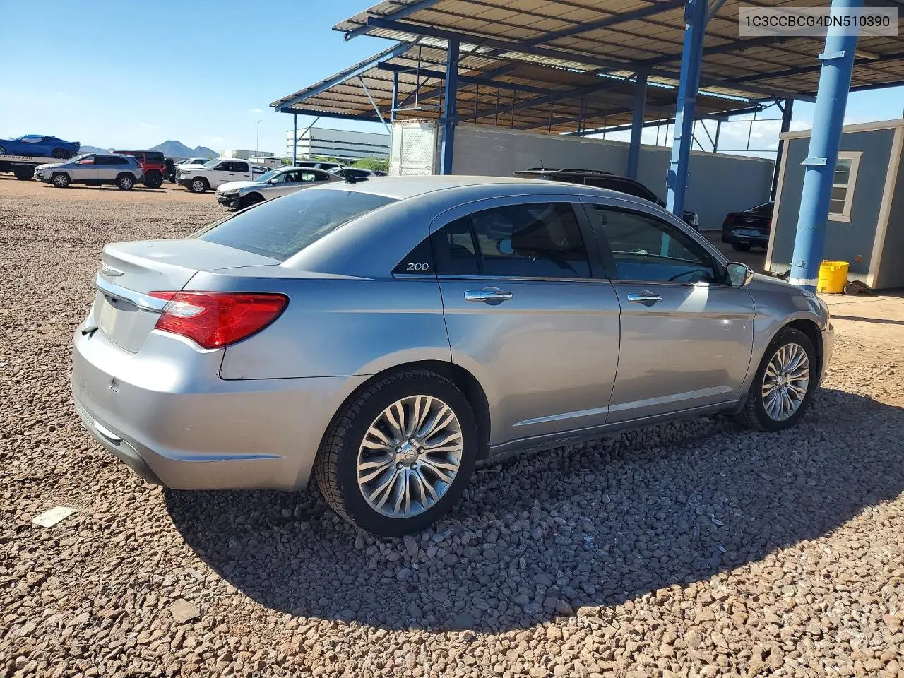 2013 CHRYSLER 200 VIN 1C3CCBCG4DN510390 — фото 3