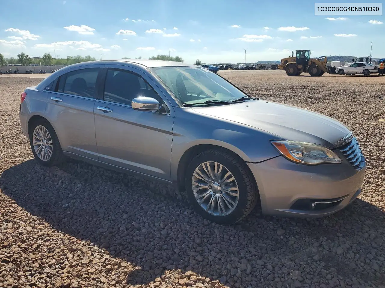 2013 CHRYSLER 200 VIN 1C3CCBCG4DN510390 — фото 4