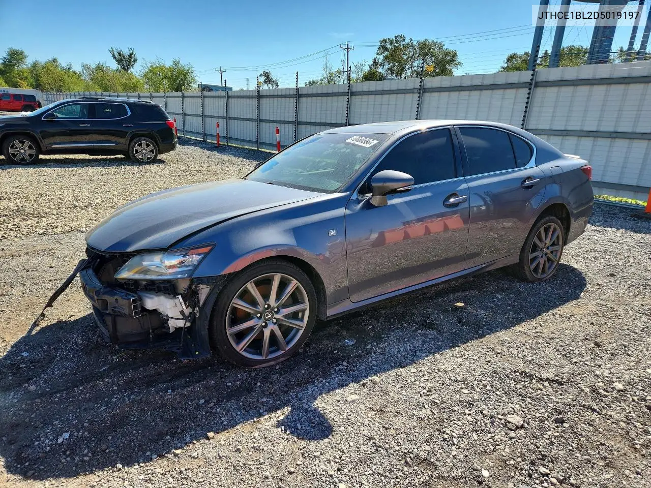 LEXUS GS 2013, VIN JTHCE1BL2D5019197