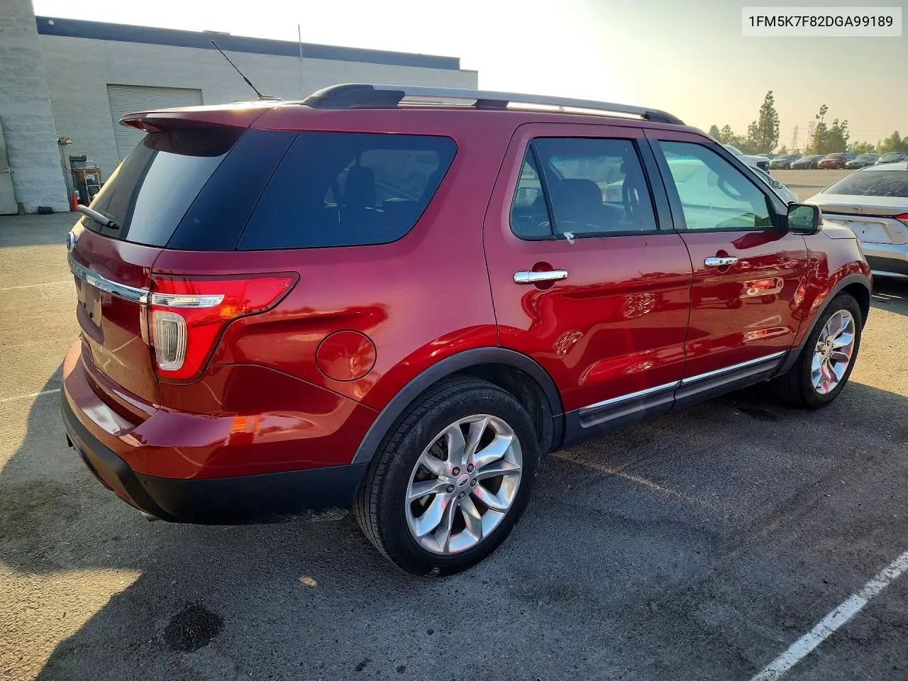 2013 FORD EXPLORER VIN 1FM5K7F82DGA99189 — фото 3