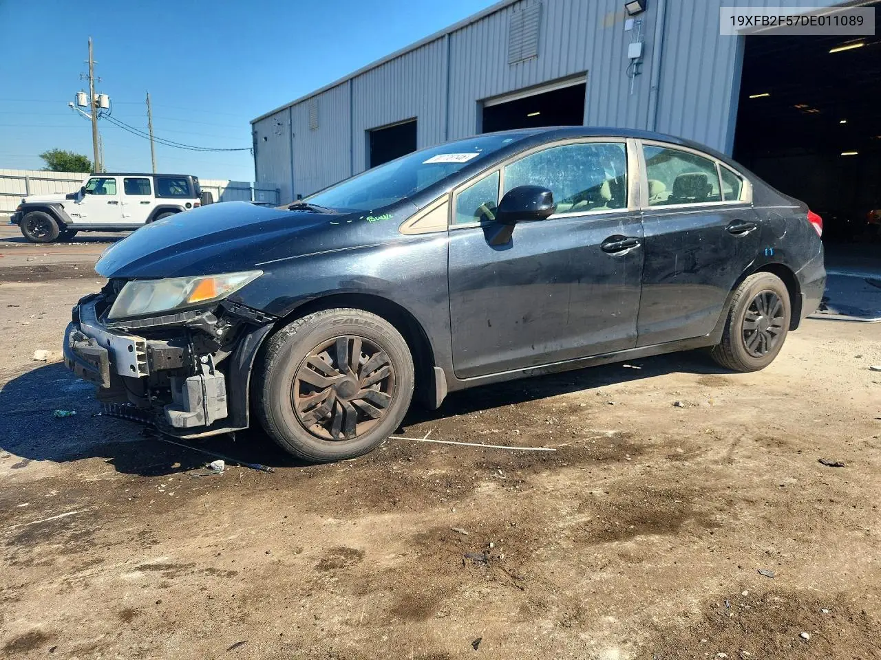 HONDA CIVIC 2013, VIN 19XFB2F57DE011089