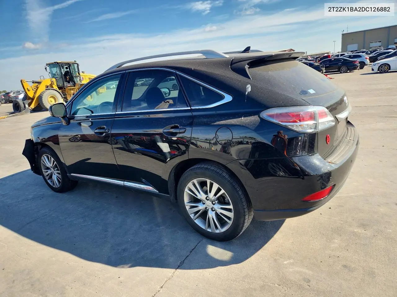 2013 LEXUS RX VIN 2T2ZK1BA2DC126882 — фото 2