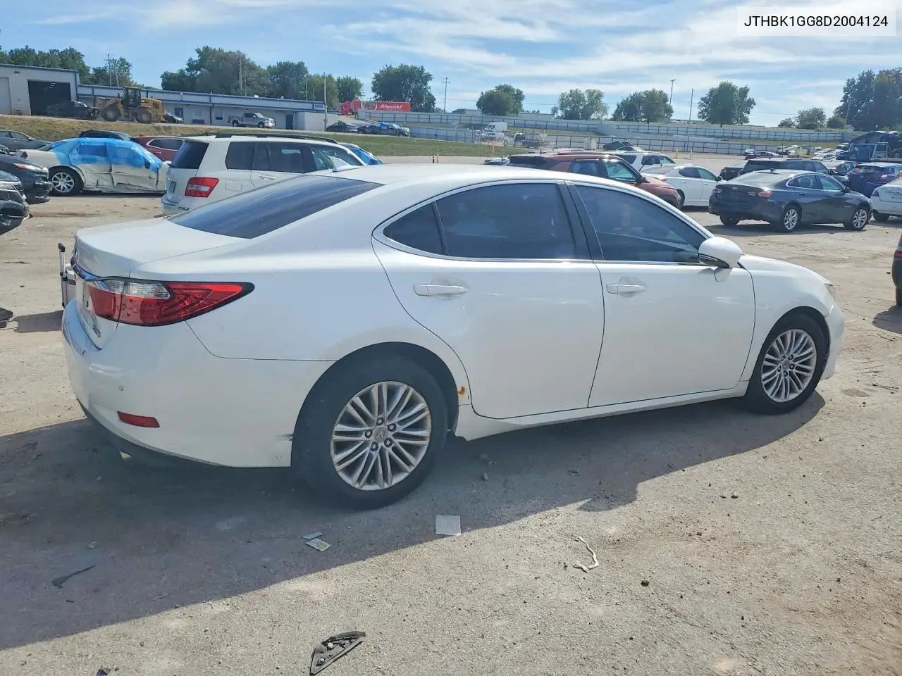 2013 LEXUS ES VIN JTHBK1GG8D2004124 — фото 3