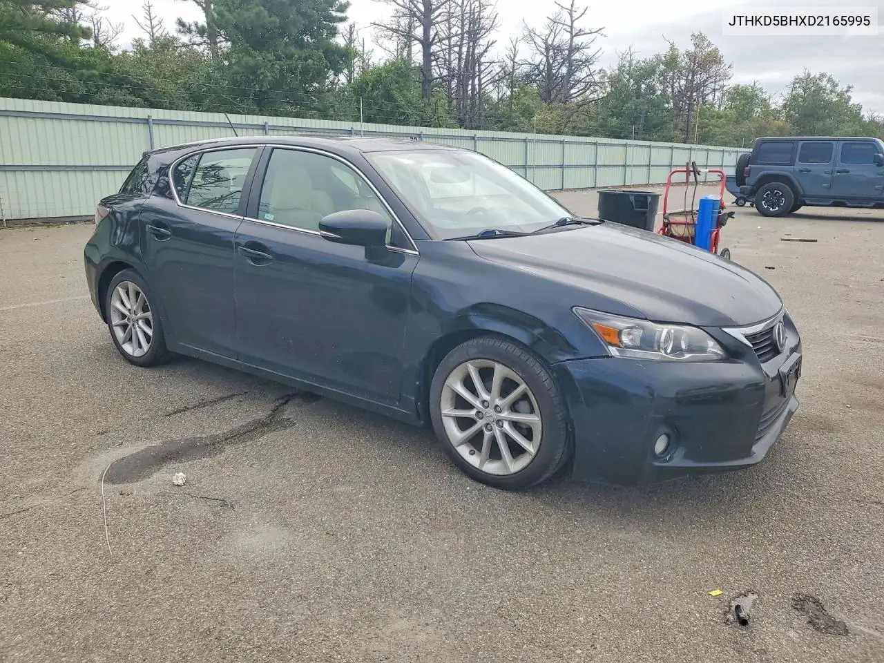 2013 LEXUS CT VIN JTHKD5BHXD2165995 — фото 4