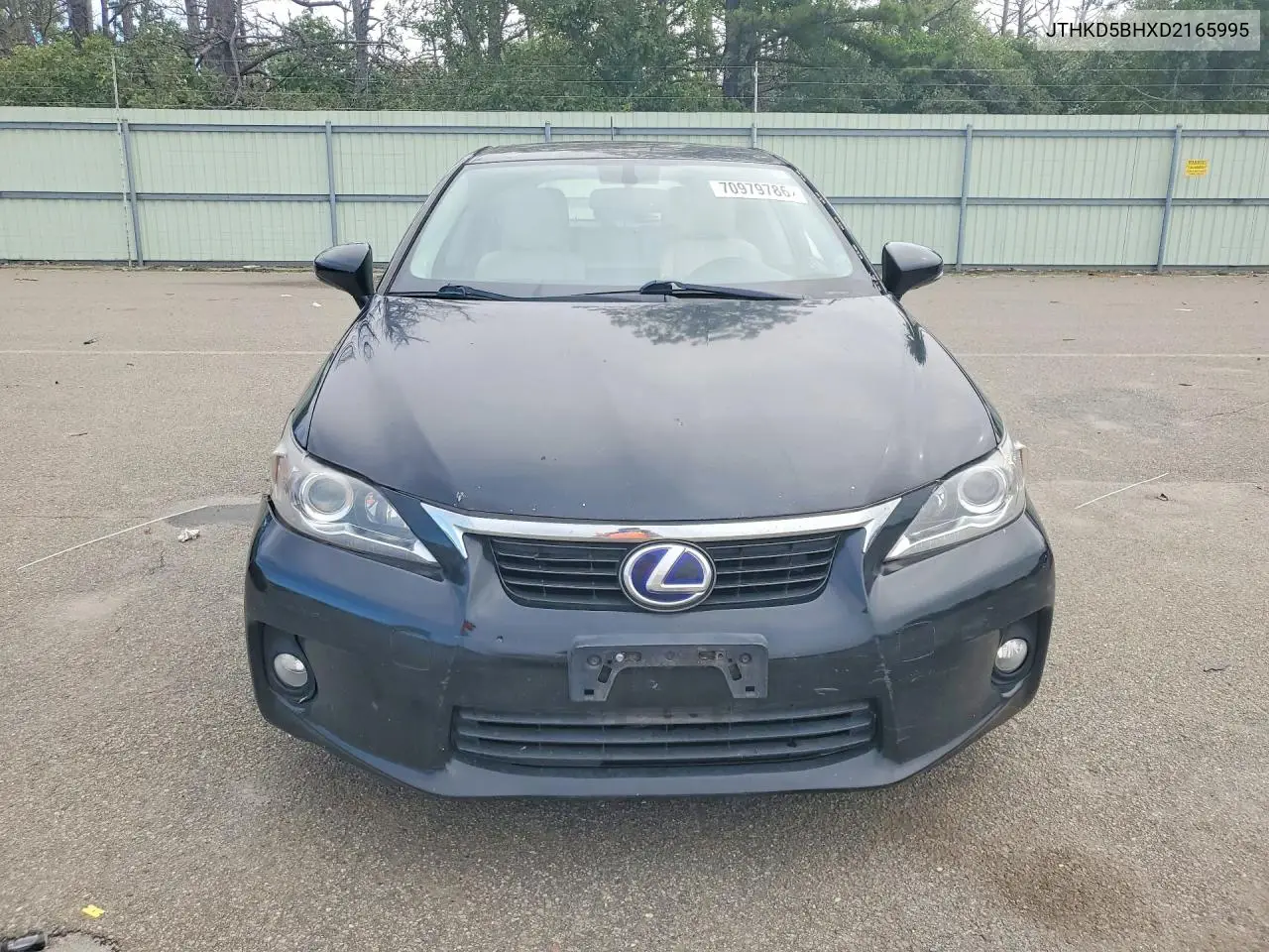 2013 LEXUS CT VIN JTHKD5BHXD2165995 — фото 5