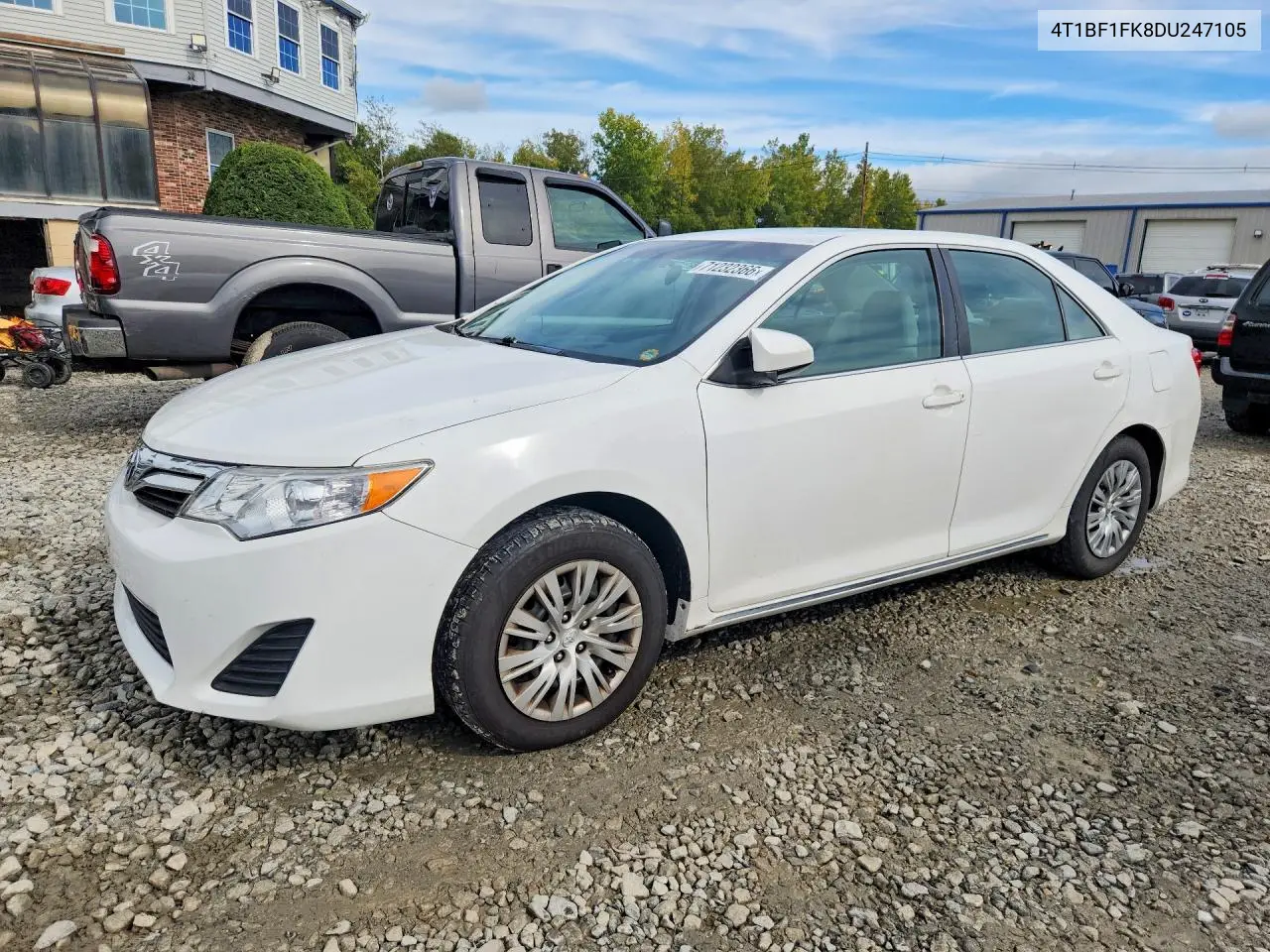 TOYOTA CAMRY 2013, VIN 4T1BF1FK8DU247105