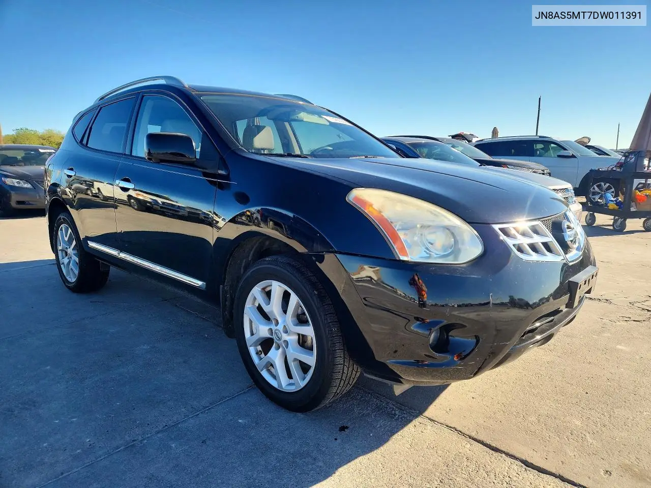 2013 NISSAN ROGUE VIN JN8AS5MT7DW011391 — фото 4