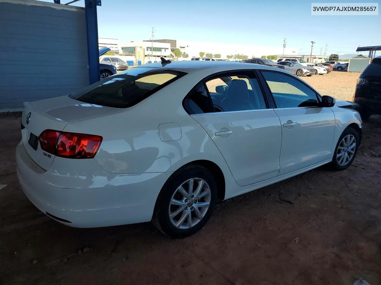 2013 VOLKSWAGEN JETTA VIN 3VWDP7AJXDM285657 — фото 3