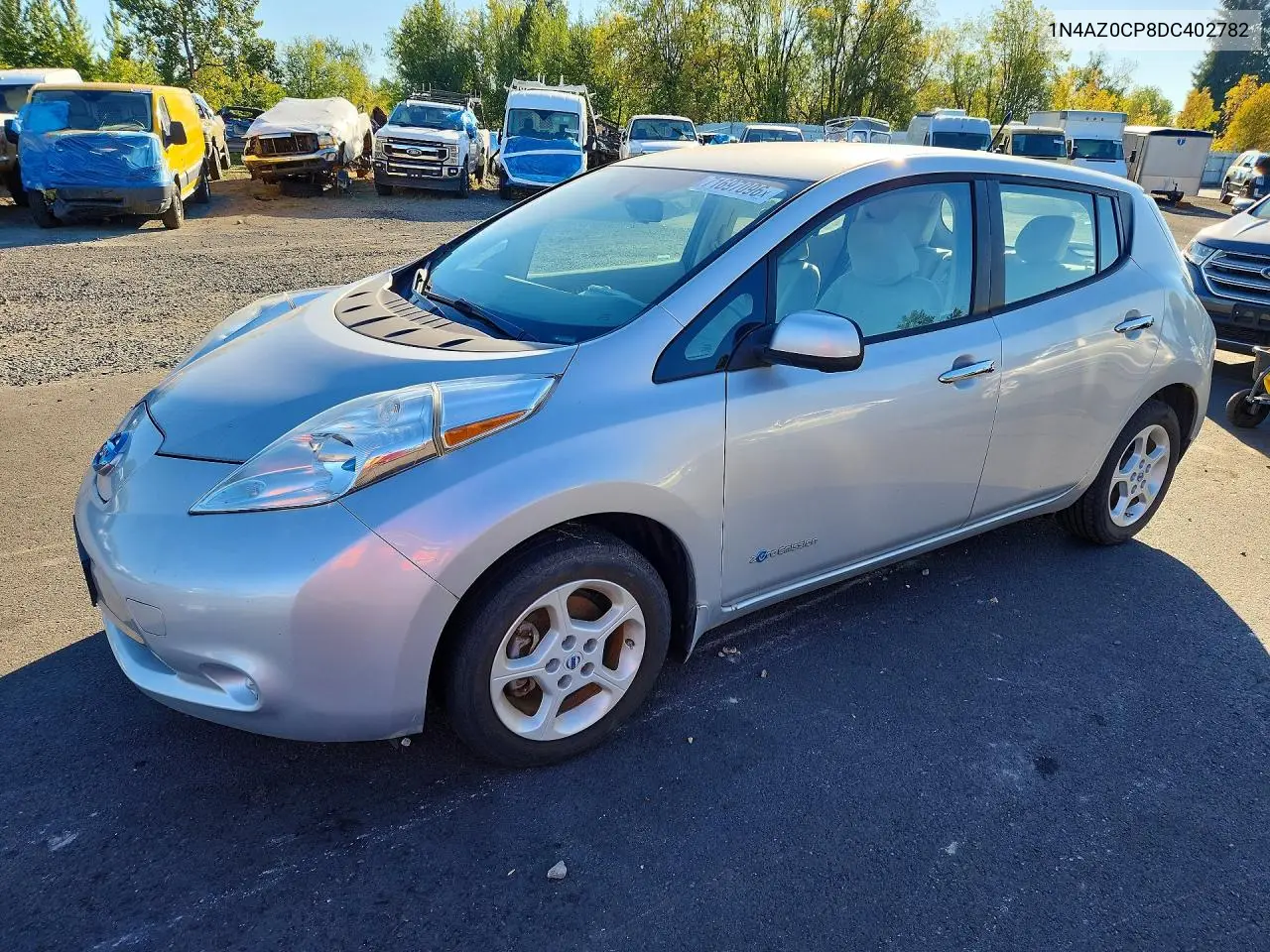NISSAN LEAF 2013, VIN 1N4AZ0CP8DC402782