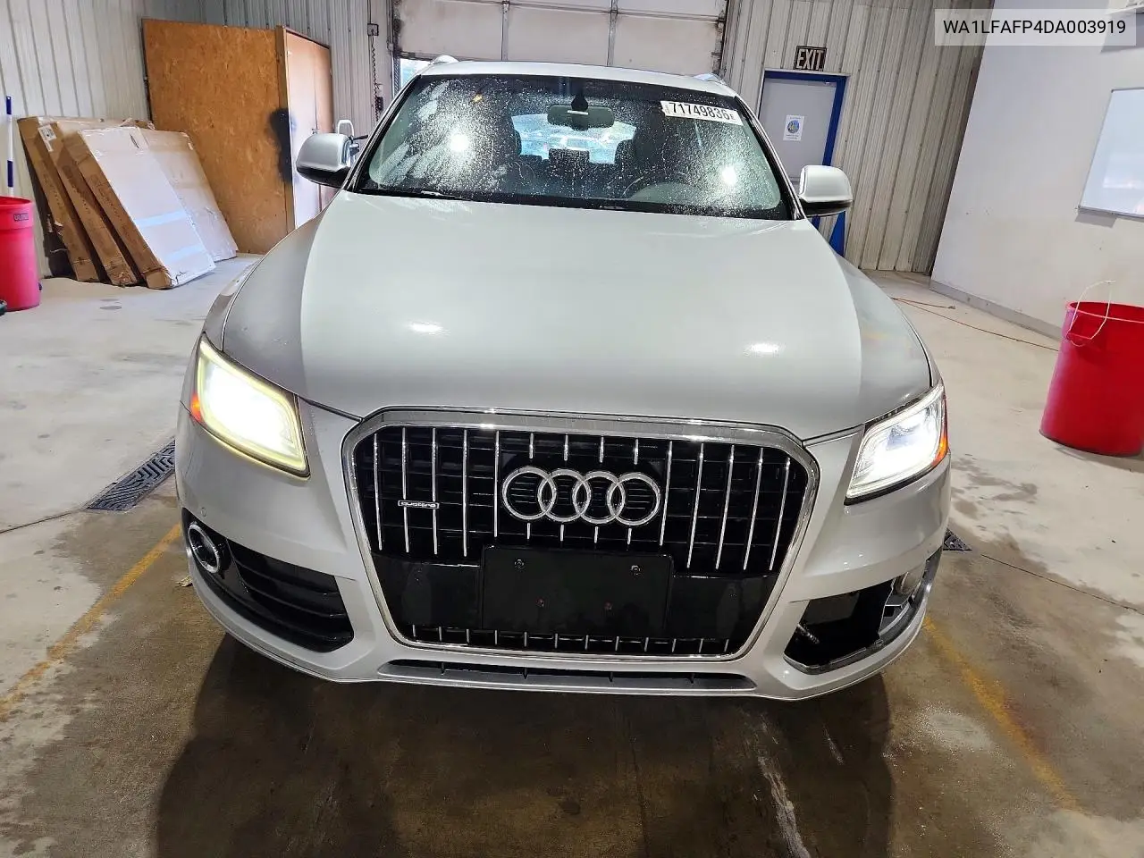 2013 AUDI Q5 VIN WA1LFAFP4DA003919 — фото 5