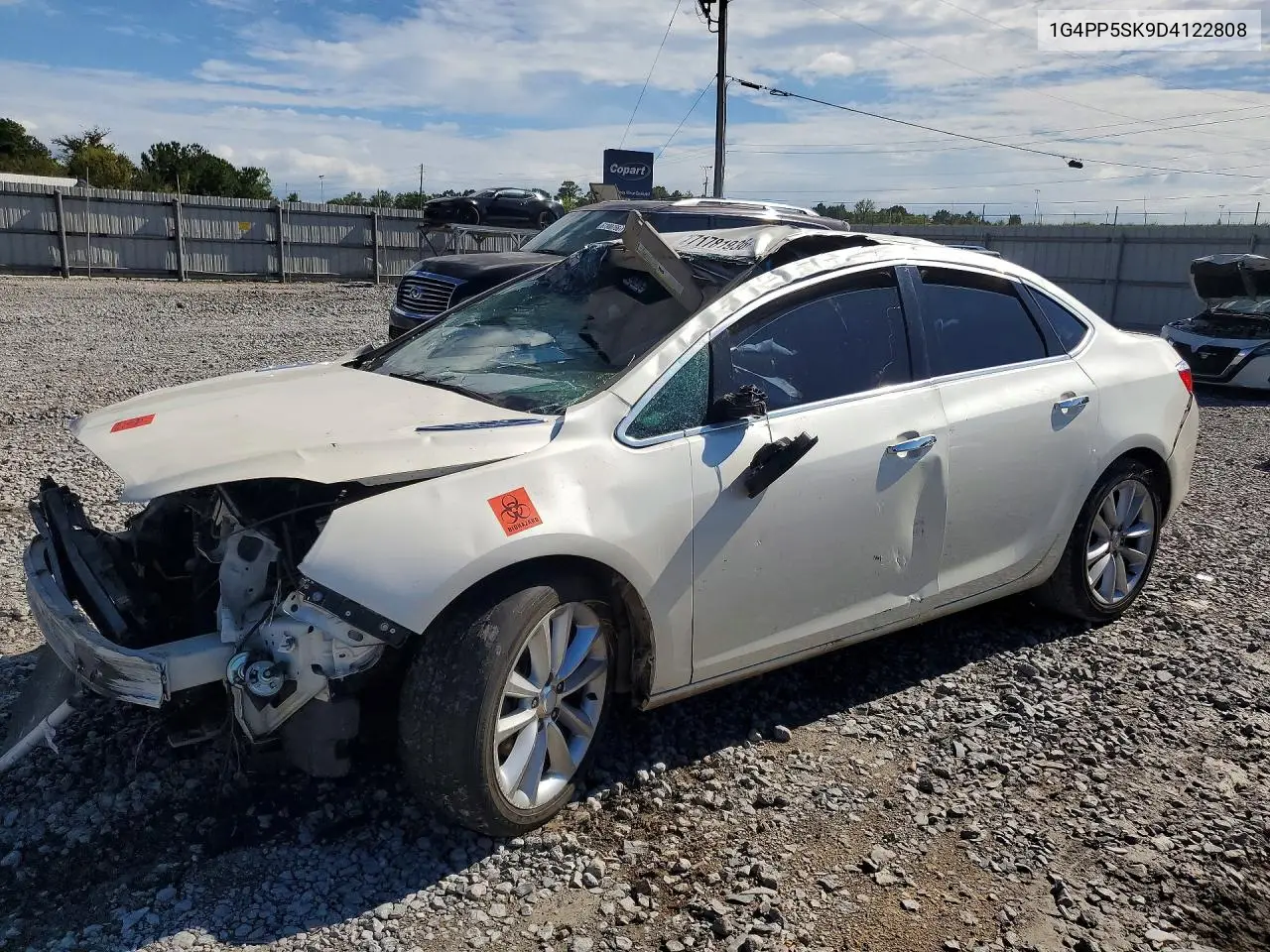 BUICK VERANO 2013, VIN 1G4PP5SK9D4122808