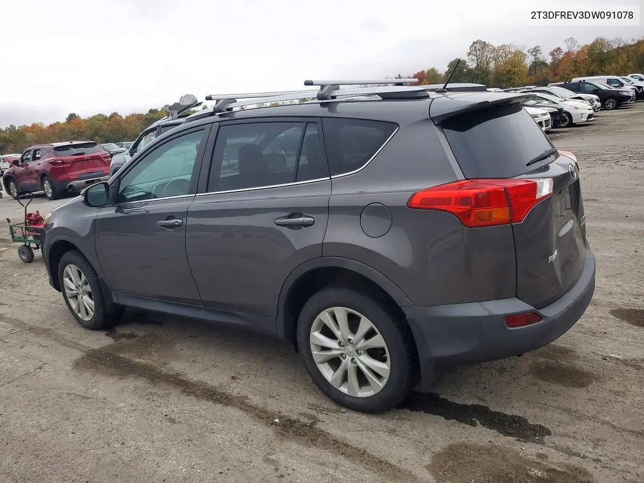 2013 TOYOTA RAV 4 VIN 2T3DFREV3DW091078 — фото 2