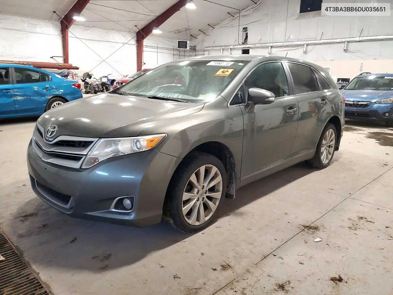 TOYOTA VENZA 2013, VIN 4T3BA3BB6DU035651