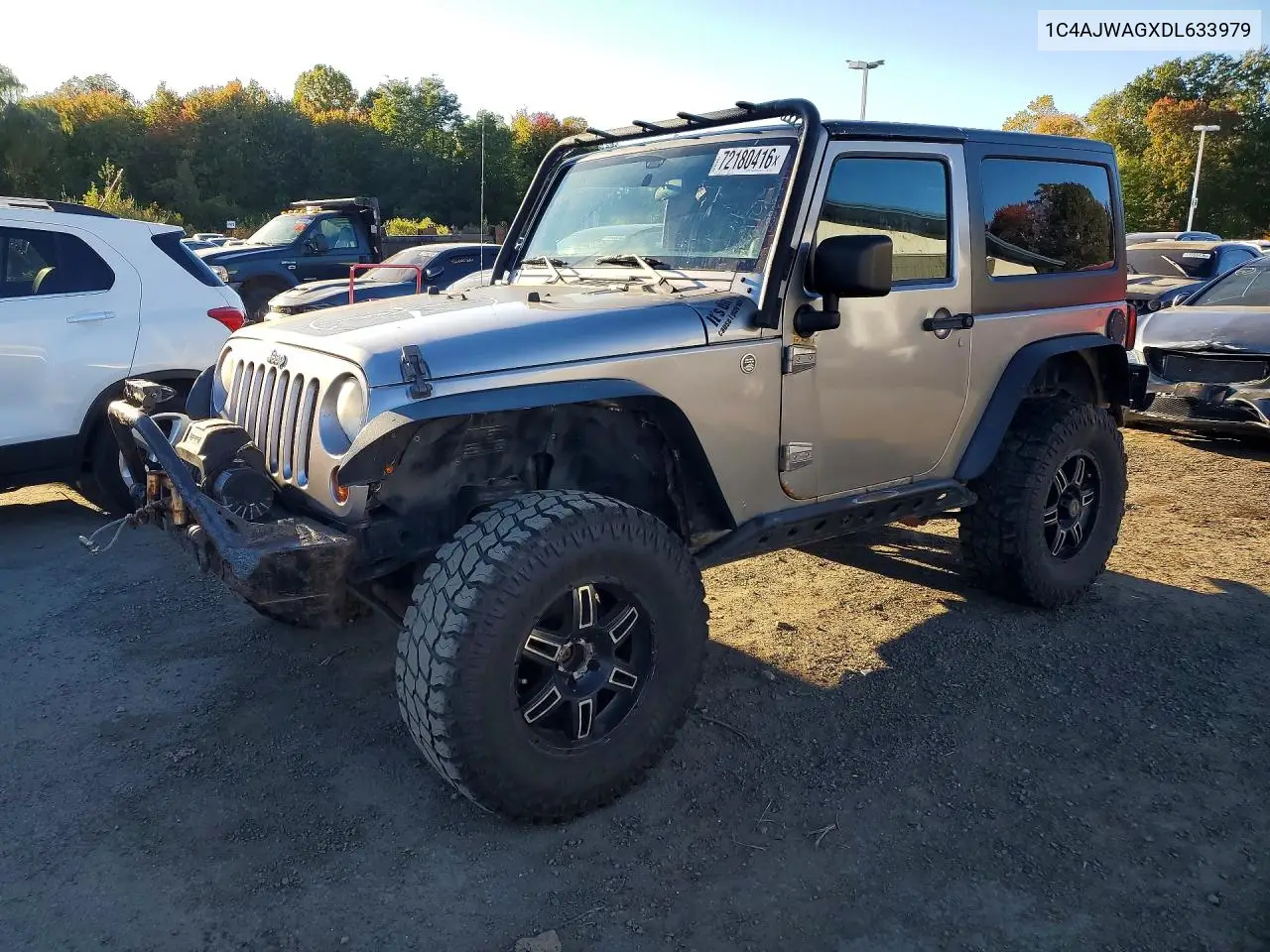 JEEP WRANGLER 2013, VIN 1C4AJWAGXDL633979