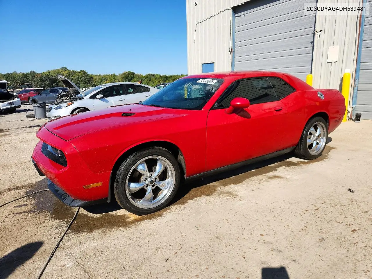 DODGE CHALLENGER 2013, VIN 2C3CDYAG4DH539481