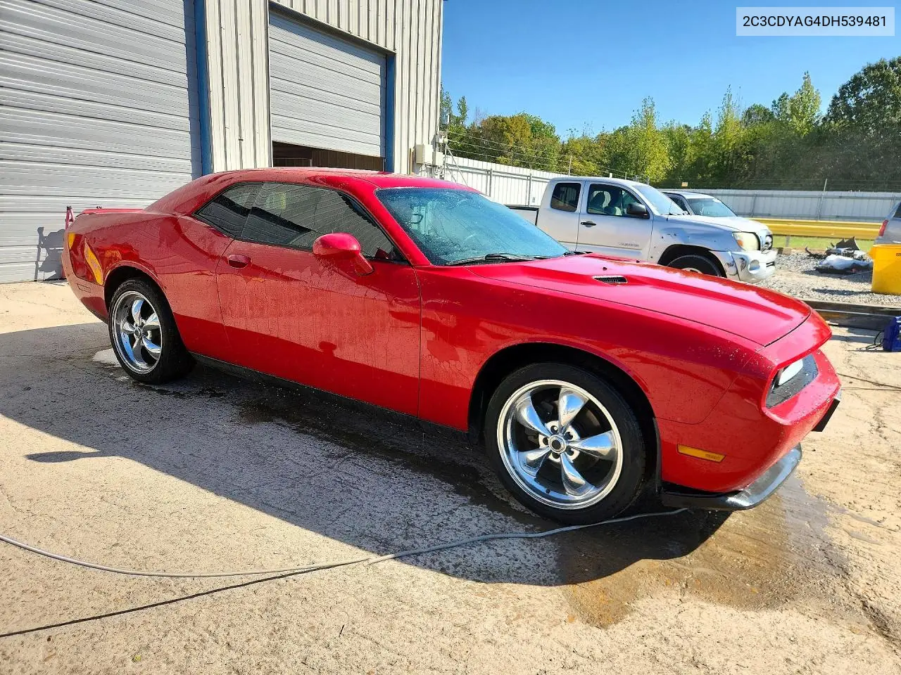 2013 DODGE CHALLENGER VIN 2C3CDYAG4DH539481 — фото 4