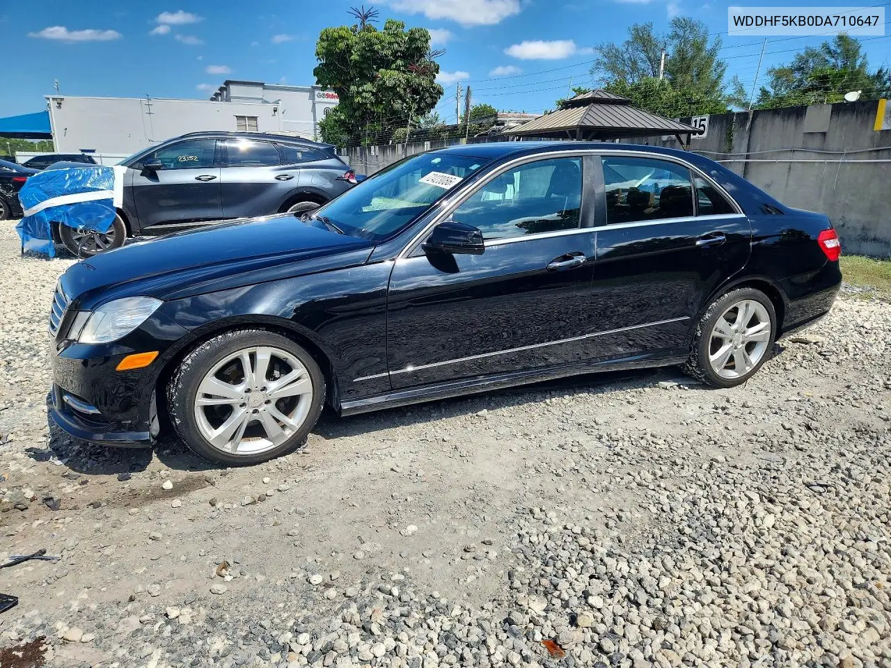 MERCEDES E-KLASSE 2013, VIN WDDHF5KB0DA710647