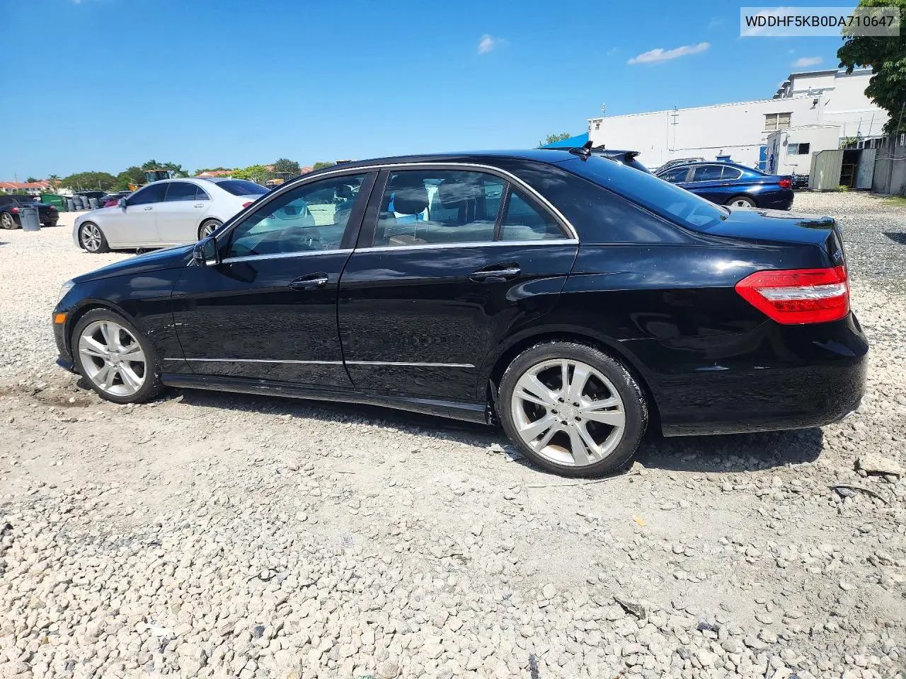 2013 MERCEDES E-KLASSE VIN WDDHF5KB0DA710647 — фото 2
