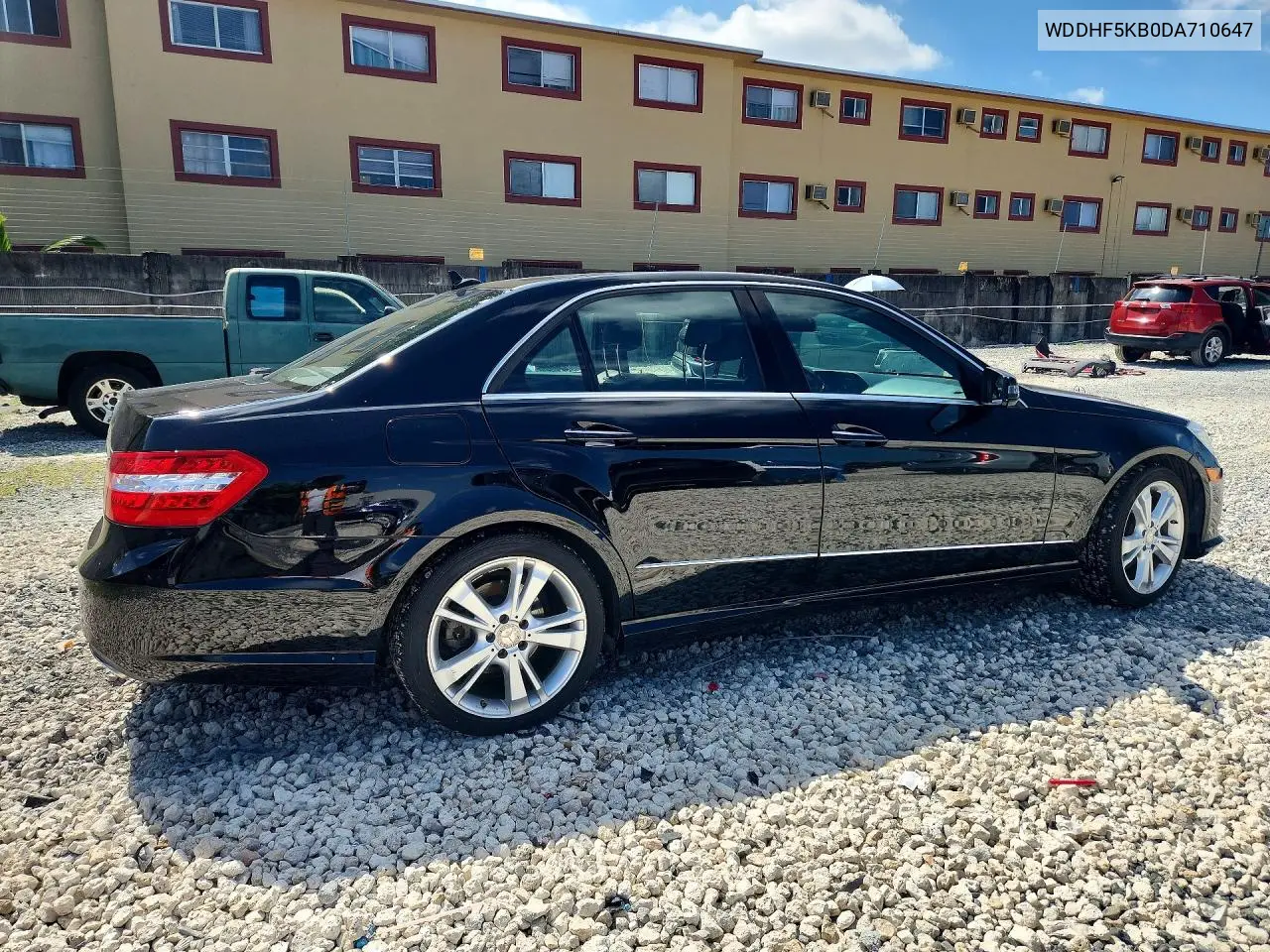 2013 MERCEDES E-KLASSE VIN WDDHF5KB0DA710647 — фото 3