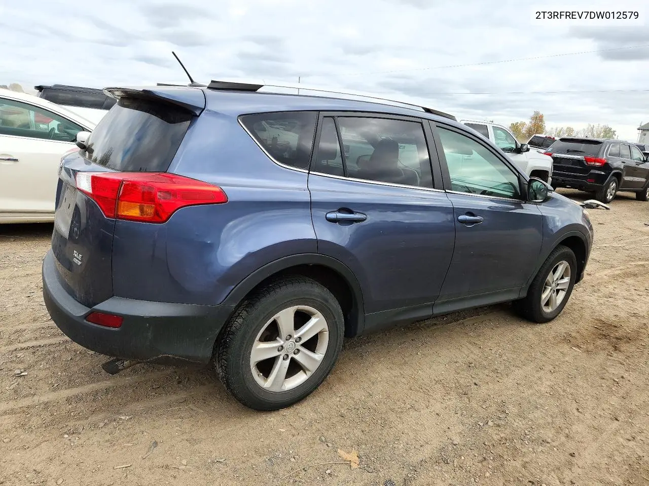 2013 TOYOTA RAV 4 VIN 2T3RFREV7DW012579 — фото 3
