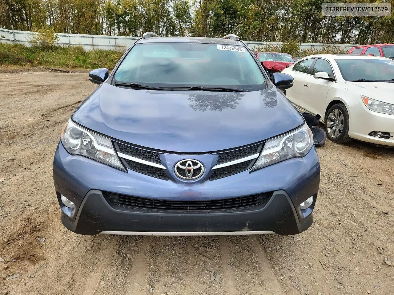2013 TOYOTA RAV 4 VIN 2T3RFREV7DW012579 — фото 5