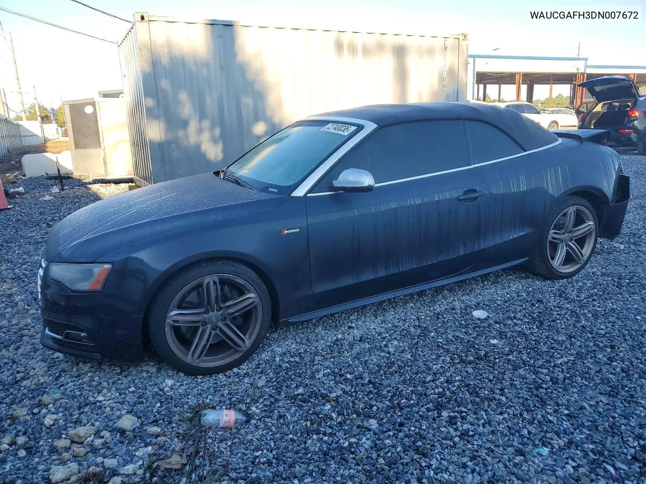 AUDI S5 2013, VIN WAUCGAFH3DN007672
