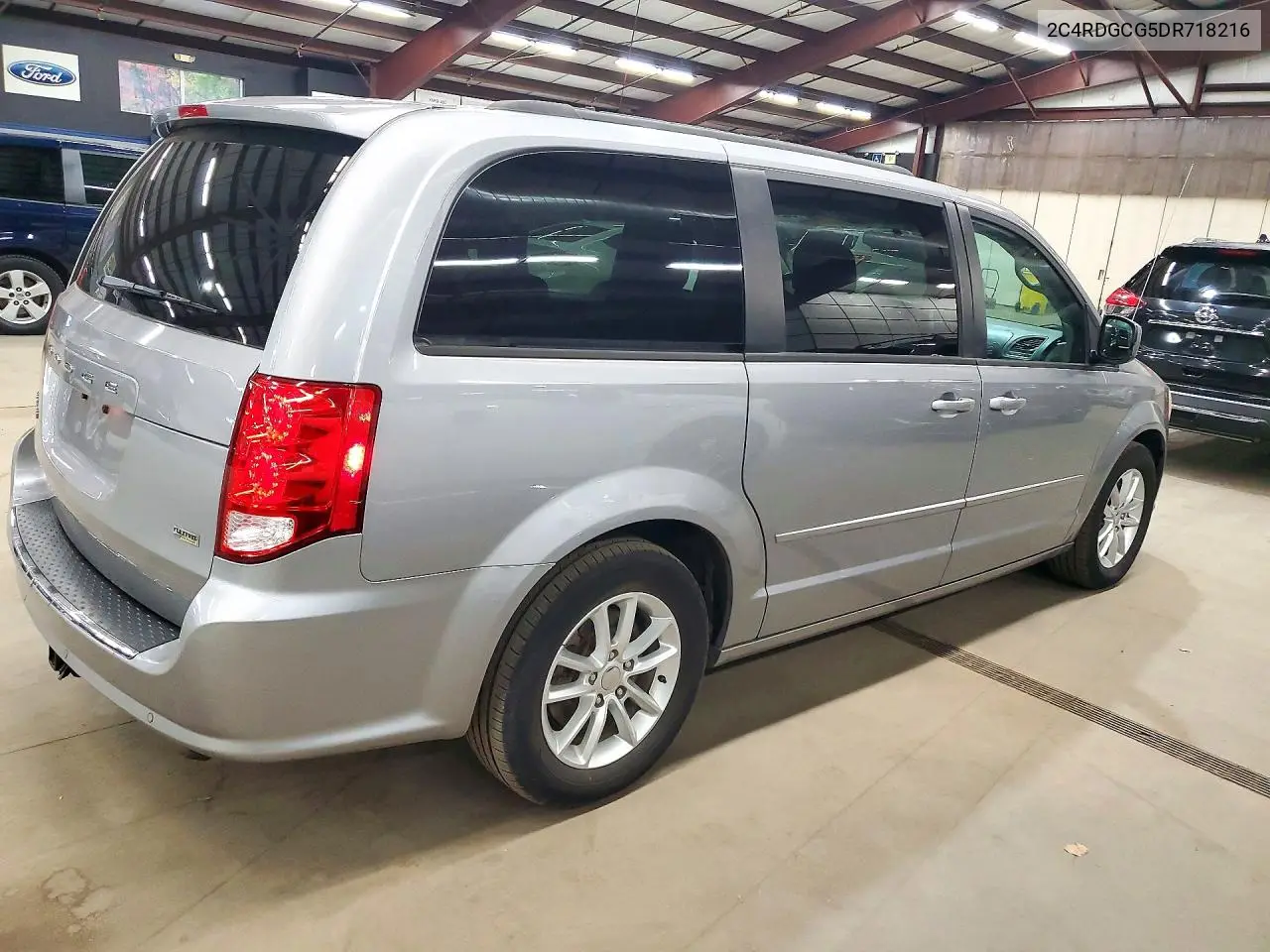 2013 DODGE CARAVAN VIN 2C4RDGCG5DR718216 — фото 3