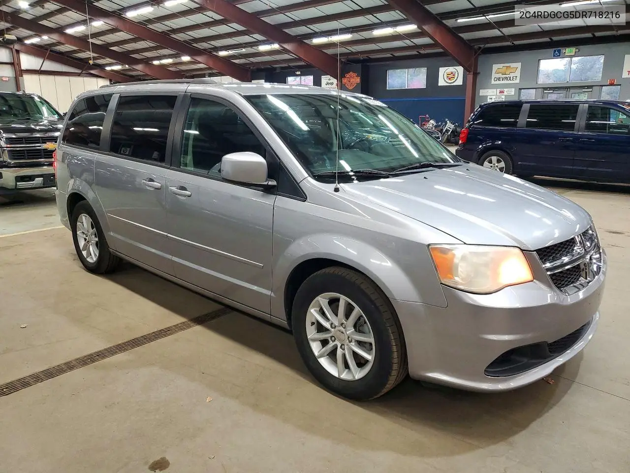 2013 DODGE CARAVAN VIN 2C4RDGCG5DR718216 — фото 4