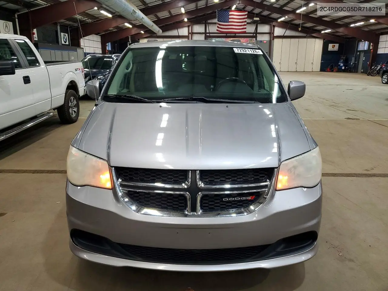 2013 DODGE CARAVAN VIN 2C4RDGCG5DR718216 — фото 5