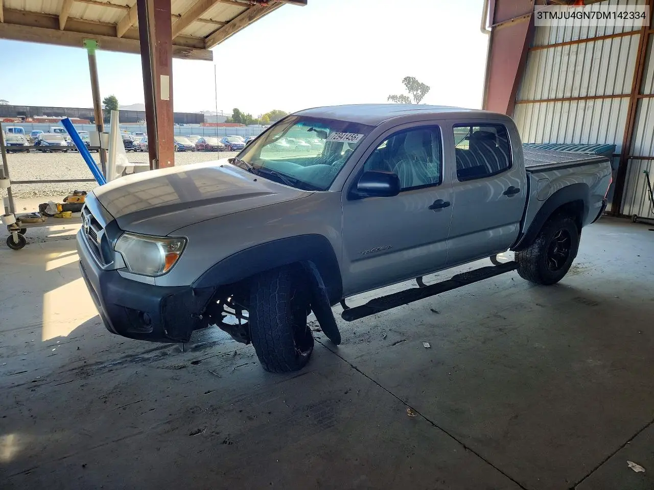 2013 TOYOTA TACOMA VIN 3TMJU4GN7DM142334 — фото 4