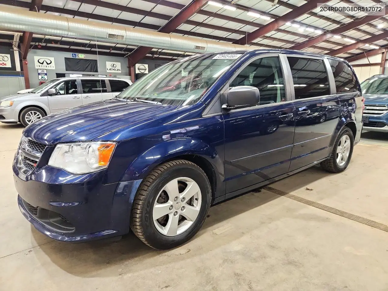 DODGE CARAVAN 2013, VIN 2C4RDGBG8DR517072