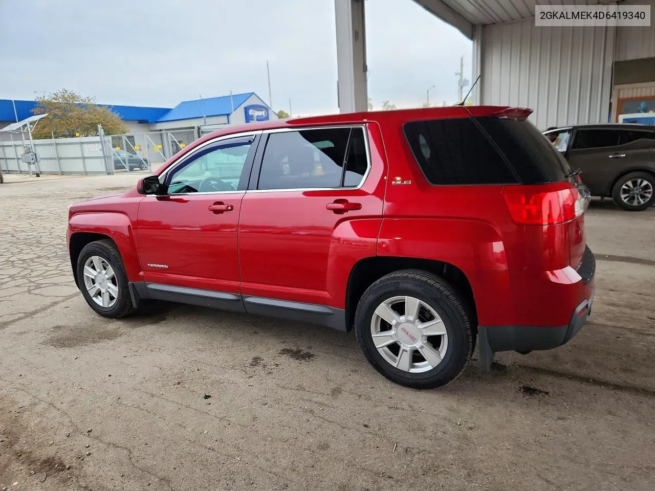 2013 GMC TERRAIN VIN 2GKALMEK4D6419340 — фото 2