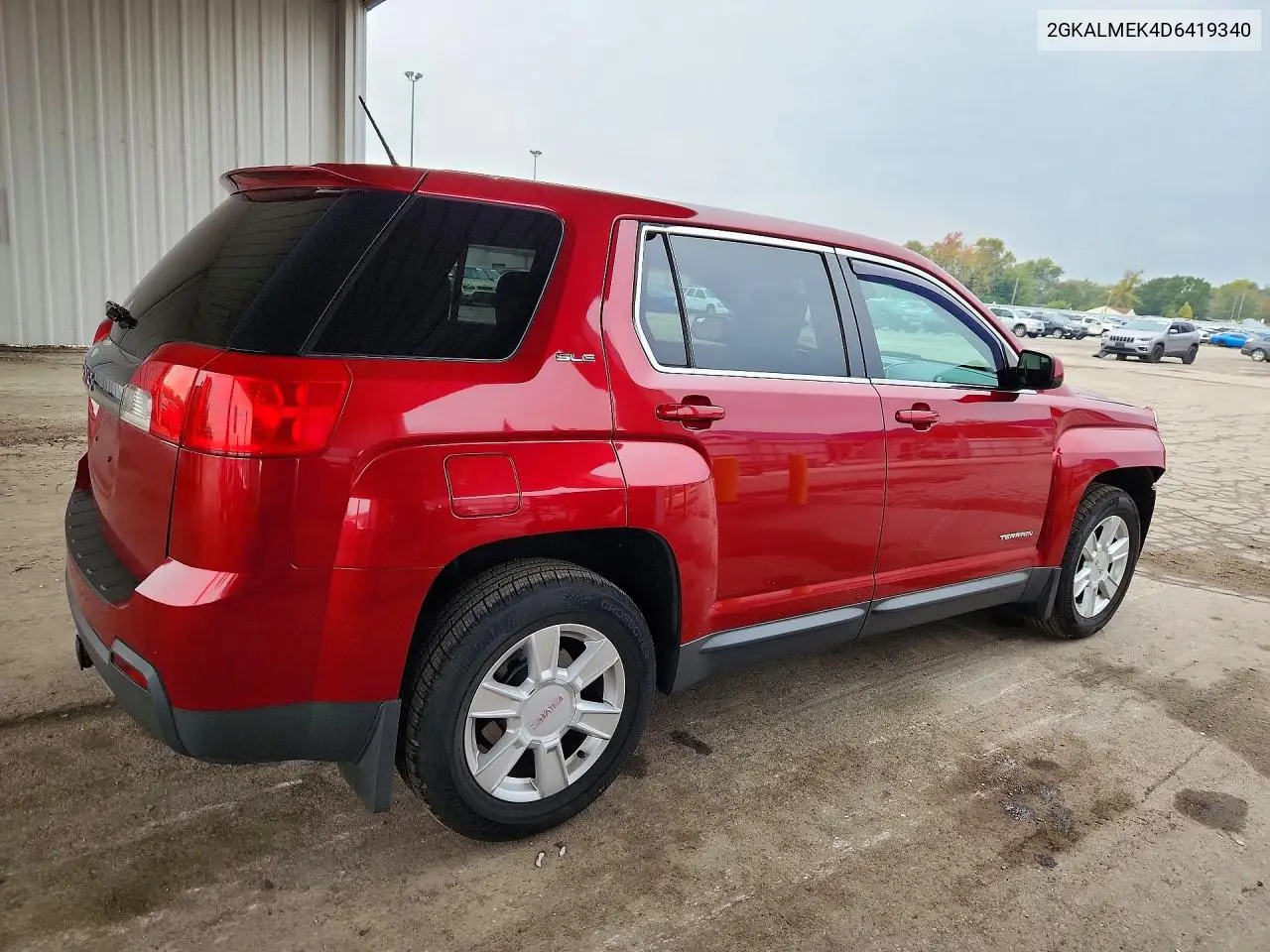 2013 GMC TERRAIN VIN 2GKALMEK4D6419340 — фото 3